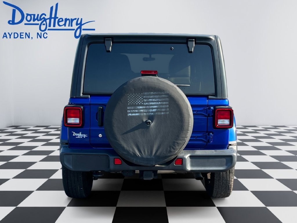 Used 2018 Jeep Wrangler Unlimited Sahara SUV