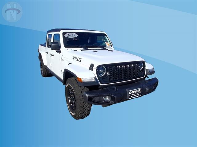 Certified 2025 Jeep Gladiator Willys Truck Crew Cab