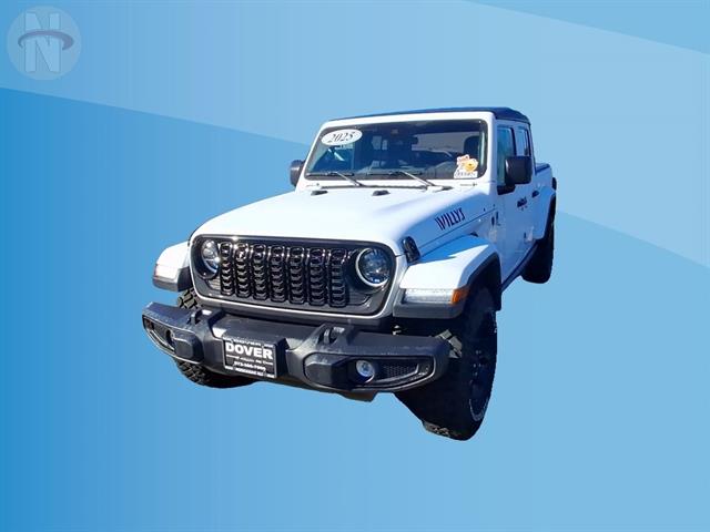 Certified 2025 Jeep Gladiator Willys Truck Crew Cab