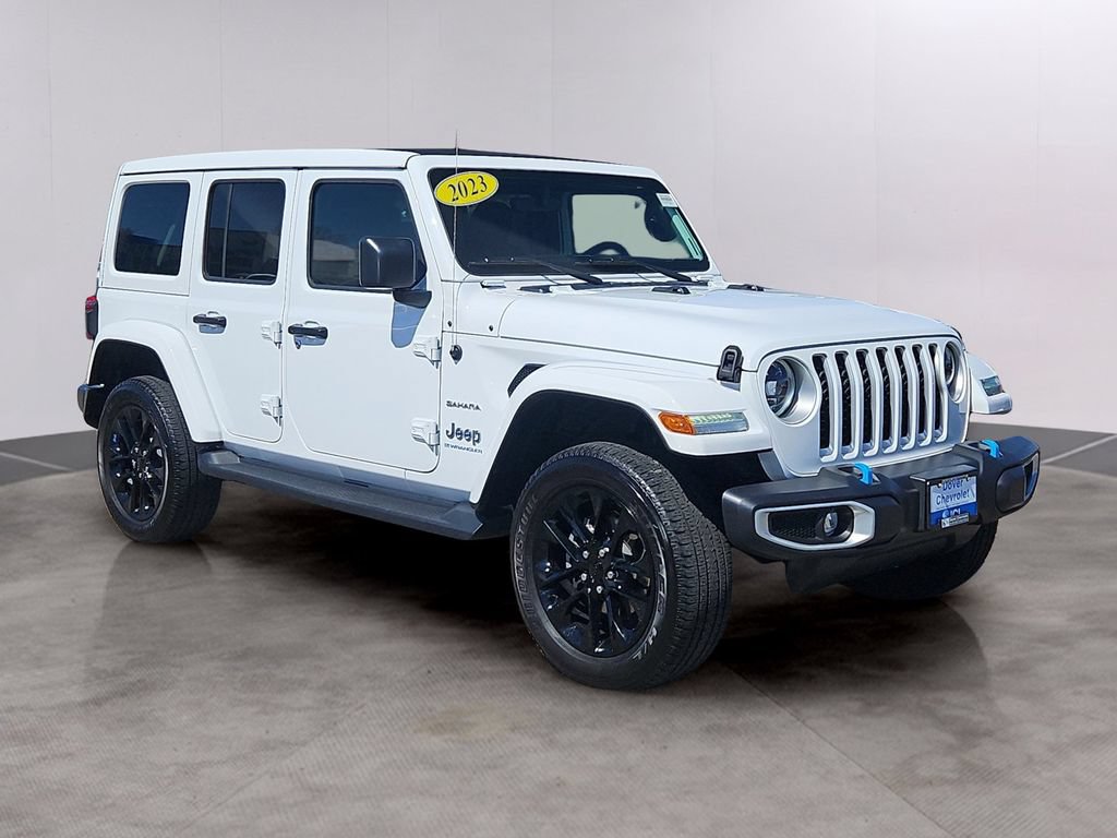 Used 2023 Jeep Wrangler 4xe Sahara 4x4 SUV
