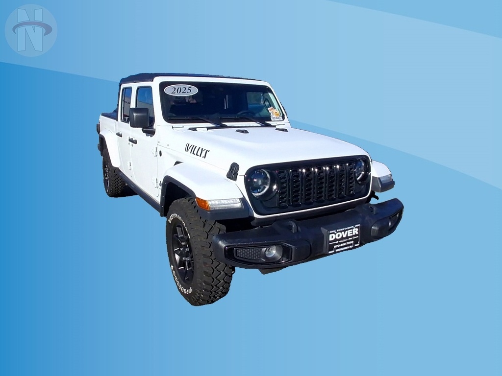 Certified 2025 Jeep Gladiator Willys Truck Crew Cab