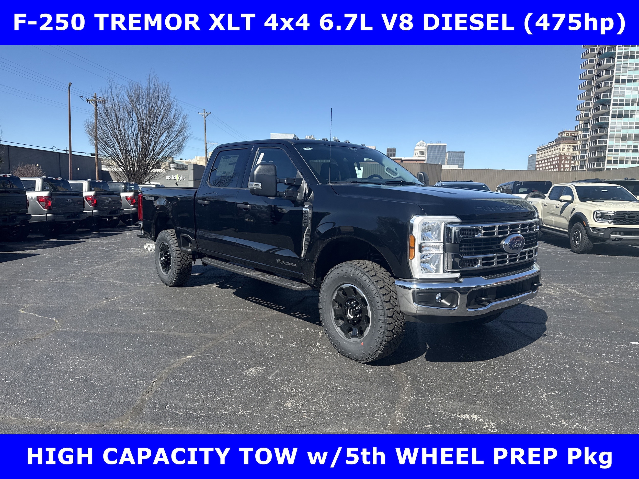 2026 Ford F-250 Tremor XLT 4x4 6.7L (475hp) Turbo Diesel Crew Cab Pickup