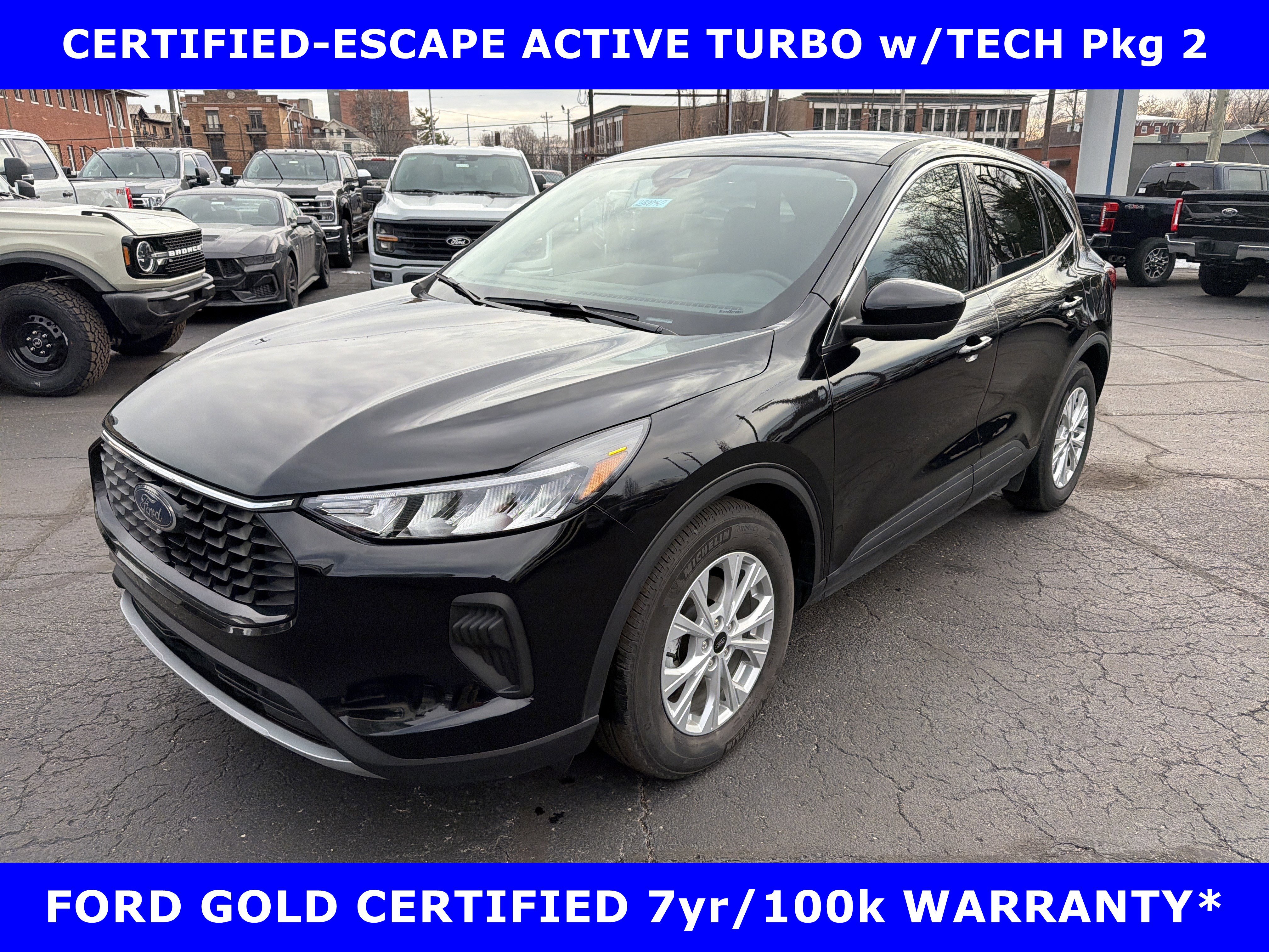 2023 Ford Escape CERTIFIED-ACTIVE TURBO w/TECH 2 Pkg SUV