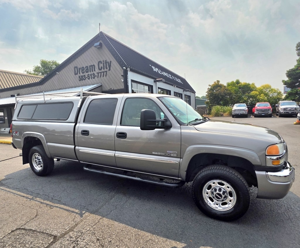 Used 2007 GMC Sierra (Classic) 2500 Hd Crew Cab Slt Pickup 4d 8 Ft 4wd LBZ Motor Truck
