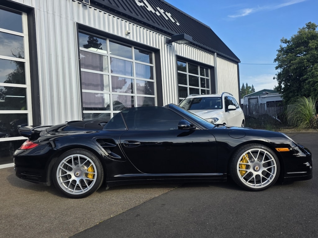 Used 2013 Porsche 911 AWD Turbo S Cabriolet 2d Twin Turbo, 3.8 Liter Convertible