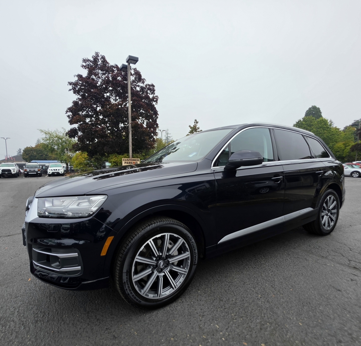 Used 2017 Audi Q7 1-Owner 3.0t Prestige Sport Utility 4d Awd Third Row Seati SUV