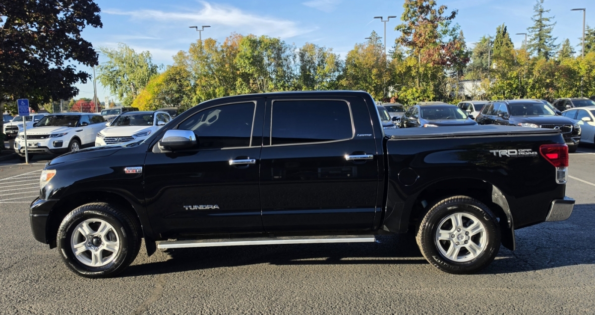 Used 2013 Toyota Tundra Crewmax Limited Pickup 4d 5 1/2 Ft V8, 5.7 Liter 4wd Truck