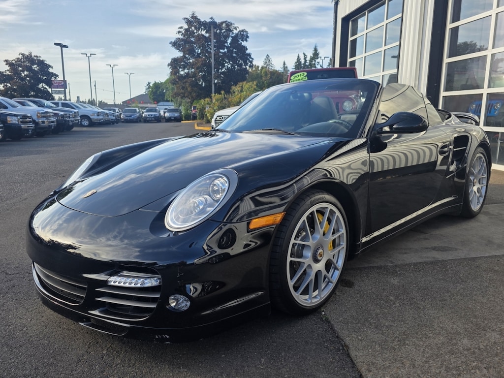 Used 2013 Porsche 911 AWD Turbo S Cabriolet 2d Twin Turbo, 3.8 Liter Convertible