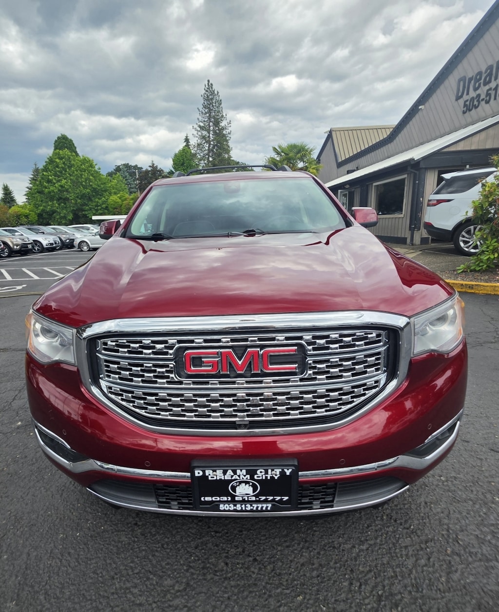 Used 2017 GMC Acadia Denali Sport Utility 4d Awd Third row Seating SUV