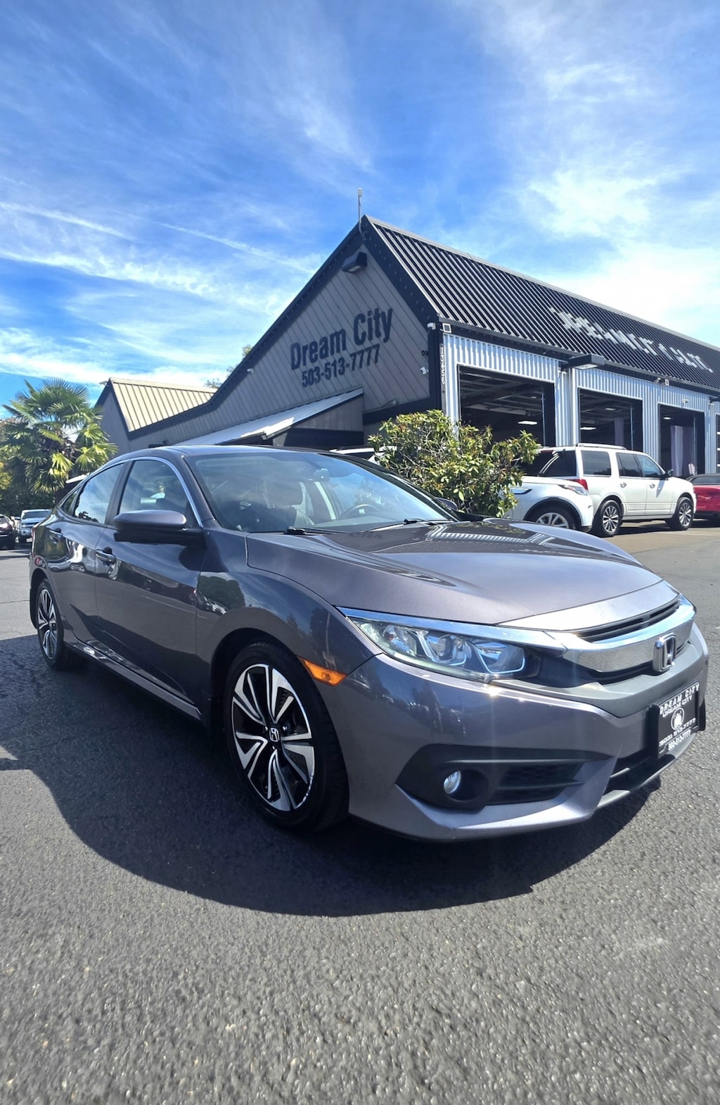 Used 2017 Honda Civic Ex-l Sedan 4d Sedan