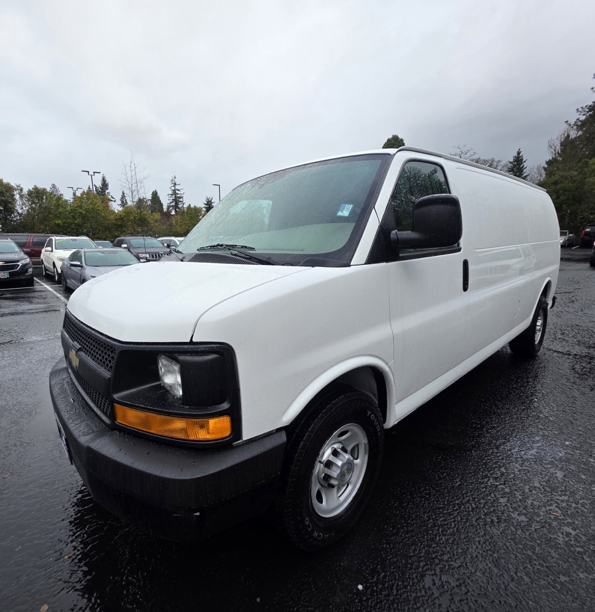 Used 2014 Chevrolet Express 2500 Cargo Extended Van 3d V8, Flex Fuel, 6.0 Liter Cargo Van