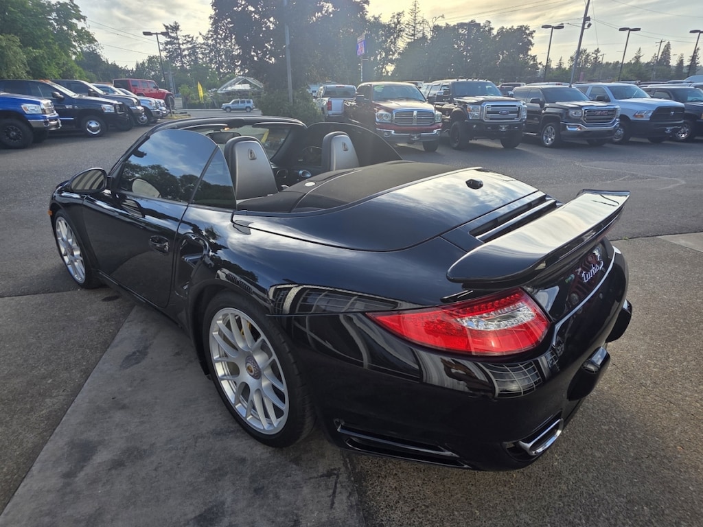 Used 2013 Porsche 911 AWD Turbo S Cabriolet 2d Twin Turbo, 3.8 Liter Convertible