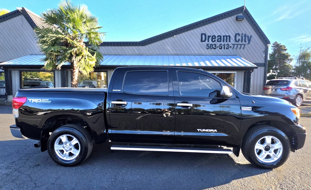 Used 2013 Toyota Tundra Crewmax Limited Pickup 4d 5 1/2 Ft V8, 5.7 Liter 4wd Truck