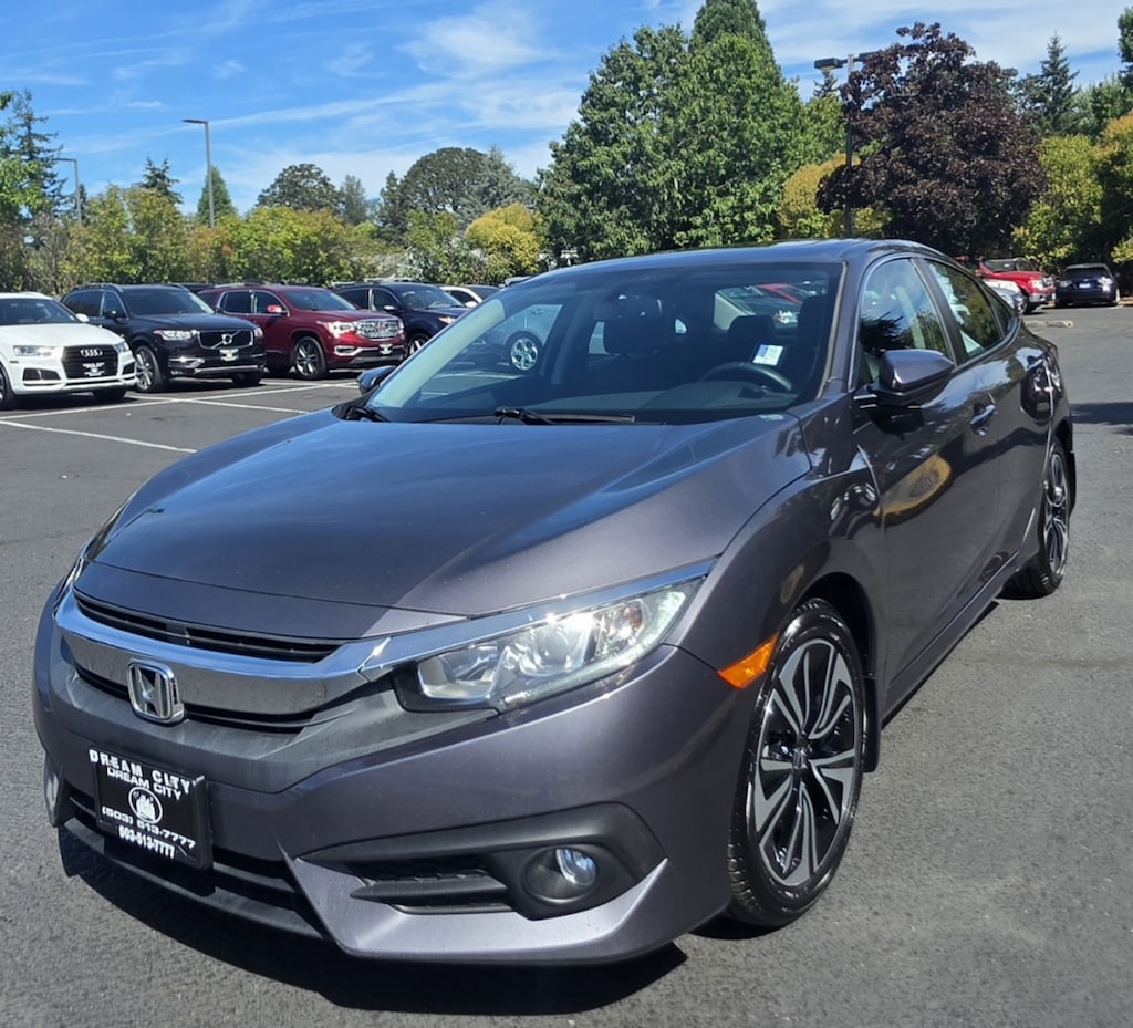 Used 2017 Honda Civic Ex-l Sedan 4d Sedan