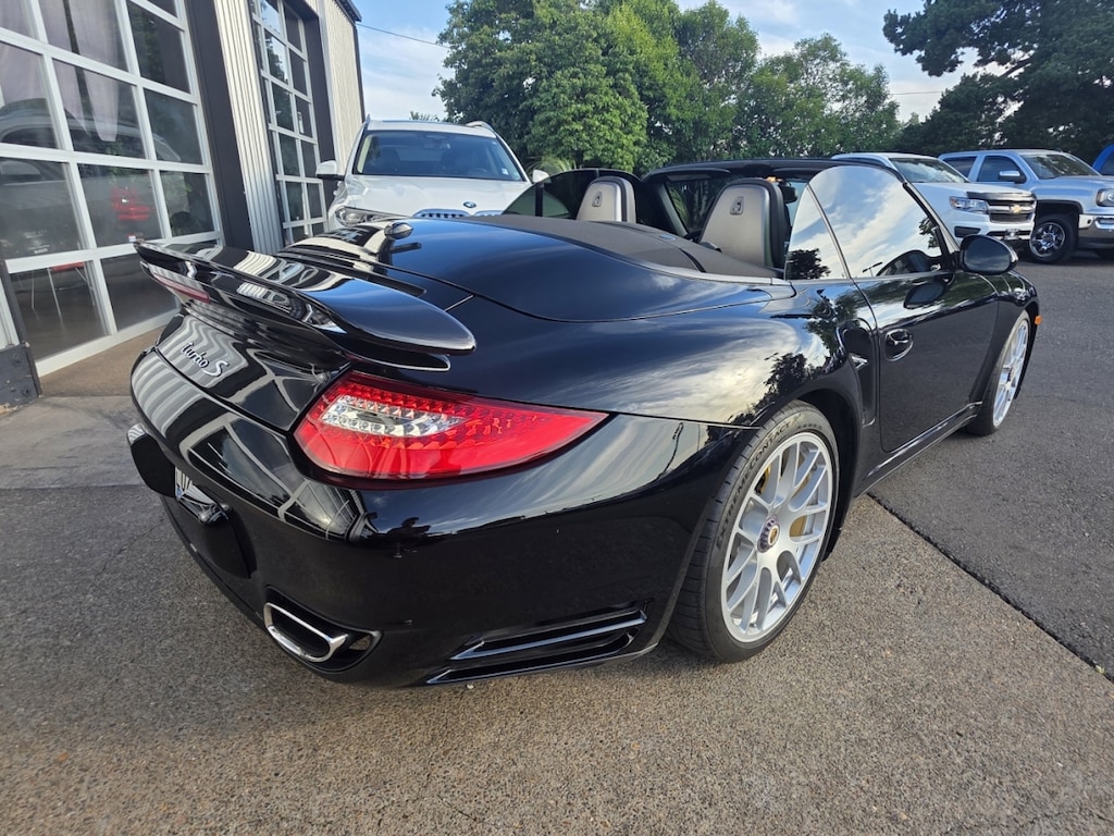 Used 2013 Porsche 911 AWD Turbo S Cabriolet 2d Twin Turbo, 3.8 Liter Convertible