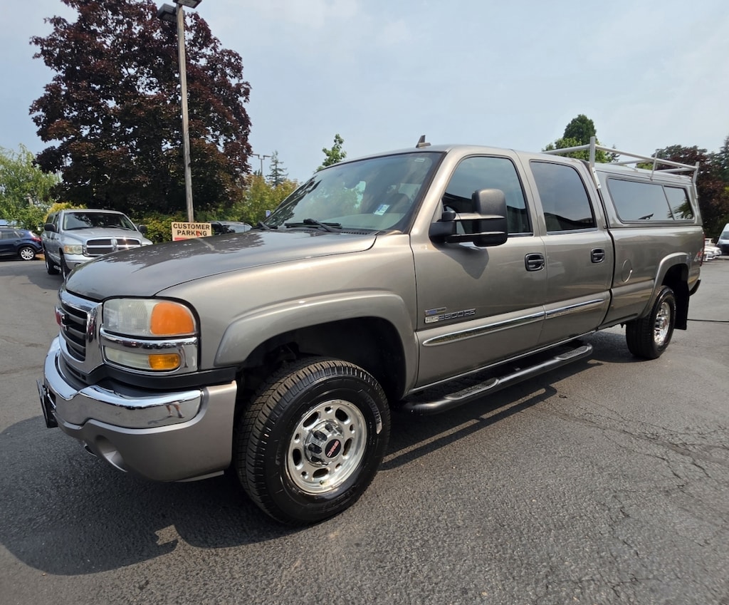 Used 2007 GMC Sierra (Classic) 2500 Hd Crew Cab Slt Pickup 4d 8 Ft 4wd LBZ Motor Truck