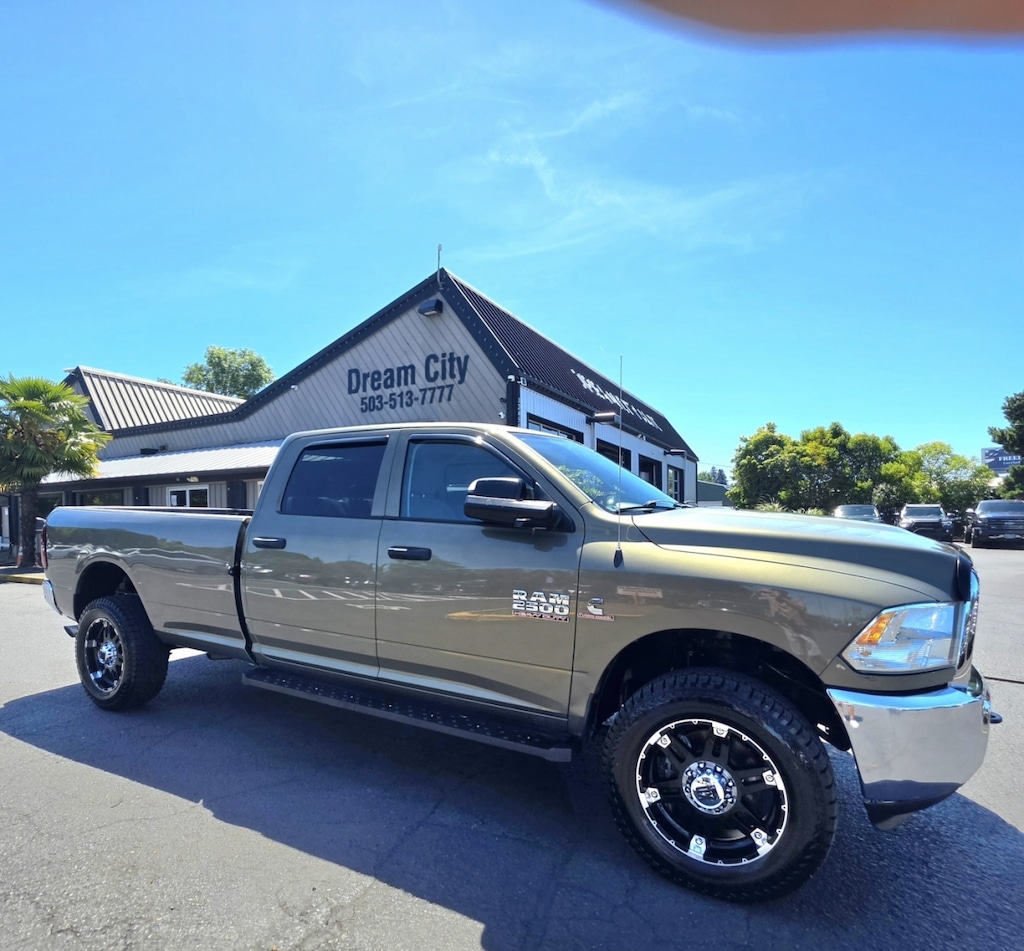 Used 2014 Ram 2500 Crew Cab Tradesman Pickup 4d 8 Ft G56 Manual, 6-spd 4wd Truck