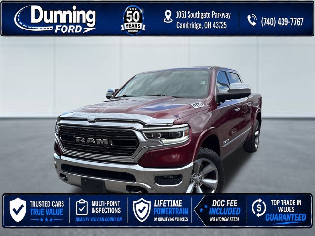 Used 2021 Ram 1500 Limited Truck for Sale in Cambridge, OH
