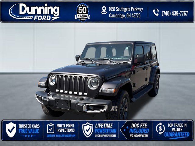 Used 2019 Jeep Wrangler Unlimited Sahara SUV for Sale in Cambridge, OH