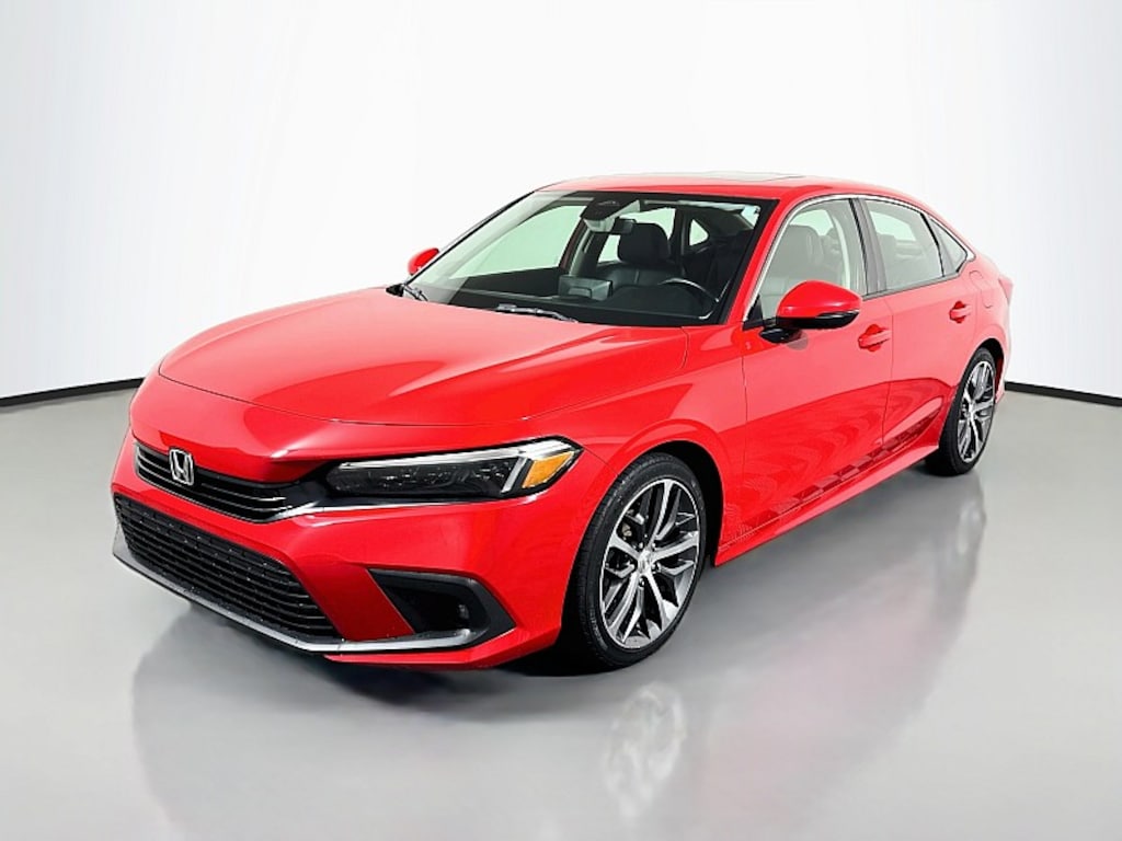 Used 2022 Honda Civic Sedan Touring Compact Car
