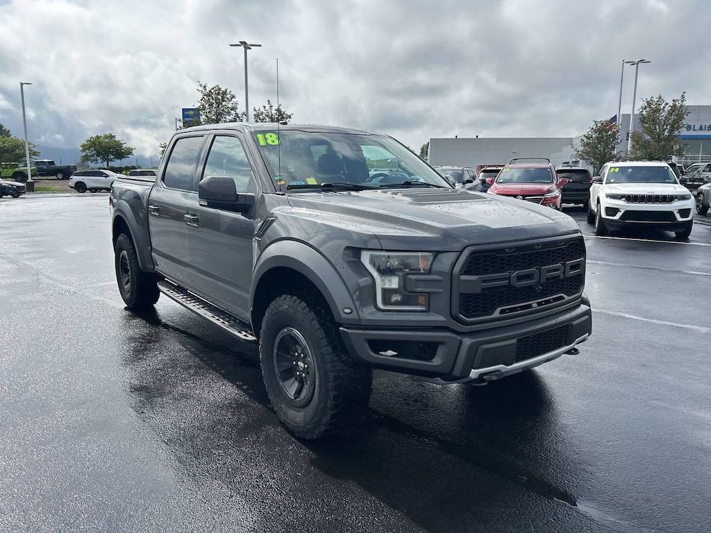 Used 2018 Ford F-150 Raptor Truck SuperCrew Cab