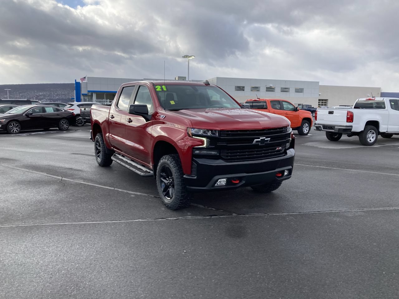 Used 2021 Chevrolet Silverado 1500 LT Trail Boss Truck Crew Cab