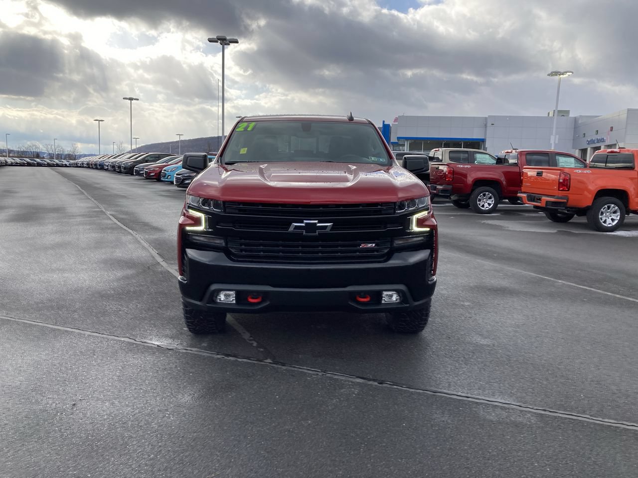 Used 2021 Chevrolet Silverado 1500 LT Trail Boss Truck Crew Cab