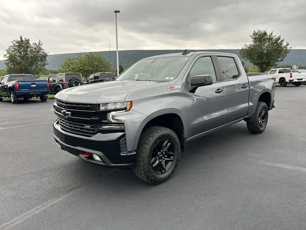 Used 2021 Chevrolet Silverado 1500 LT Trail Boss Truck Crew Cab