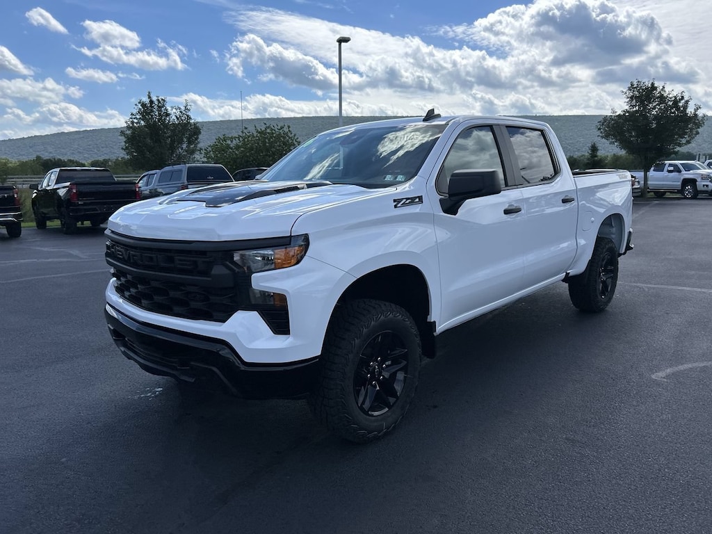 New 2026 Chevrolet Silverado 1500 Custom Trail Boss Truck Crew Cab