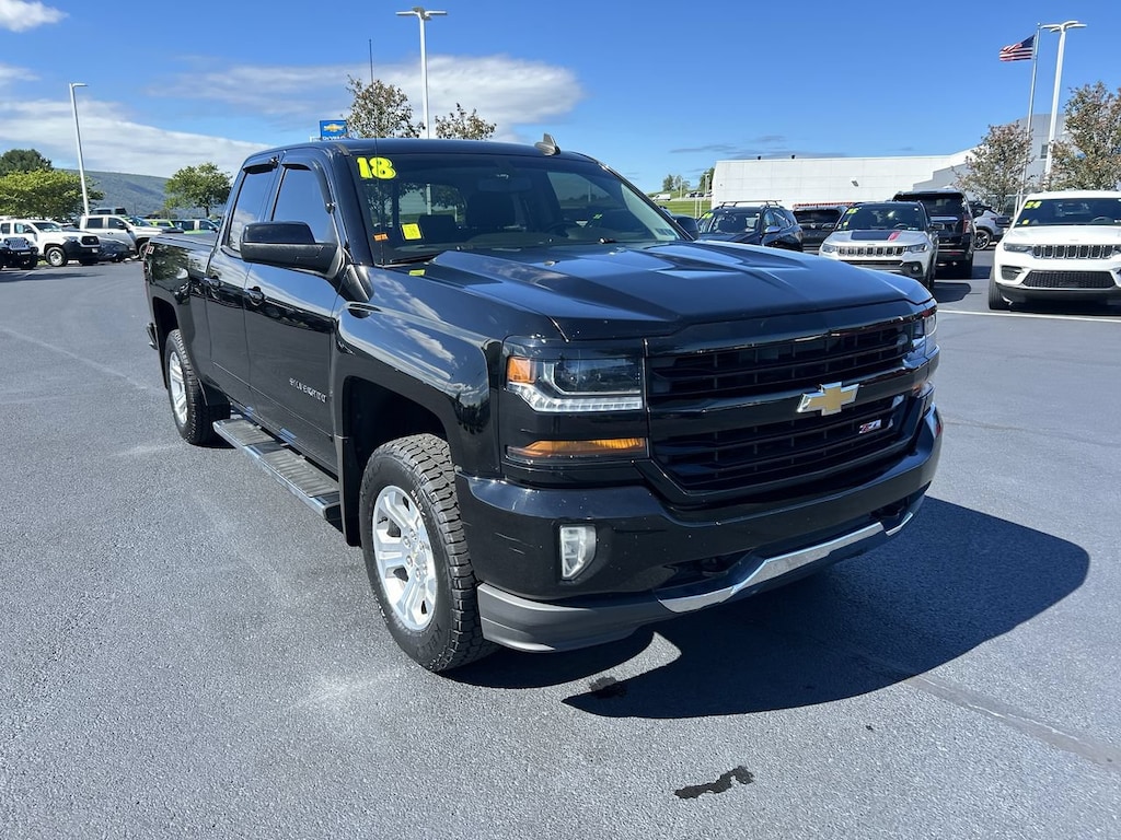 Used 2018 Chevrolet Silverado 1500 LT w/2LT Truck Double Cab