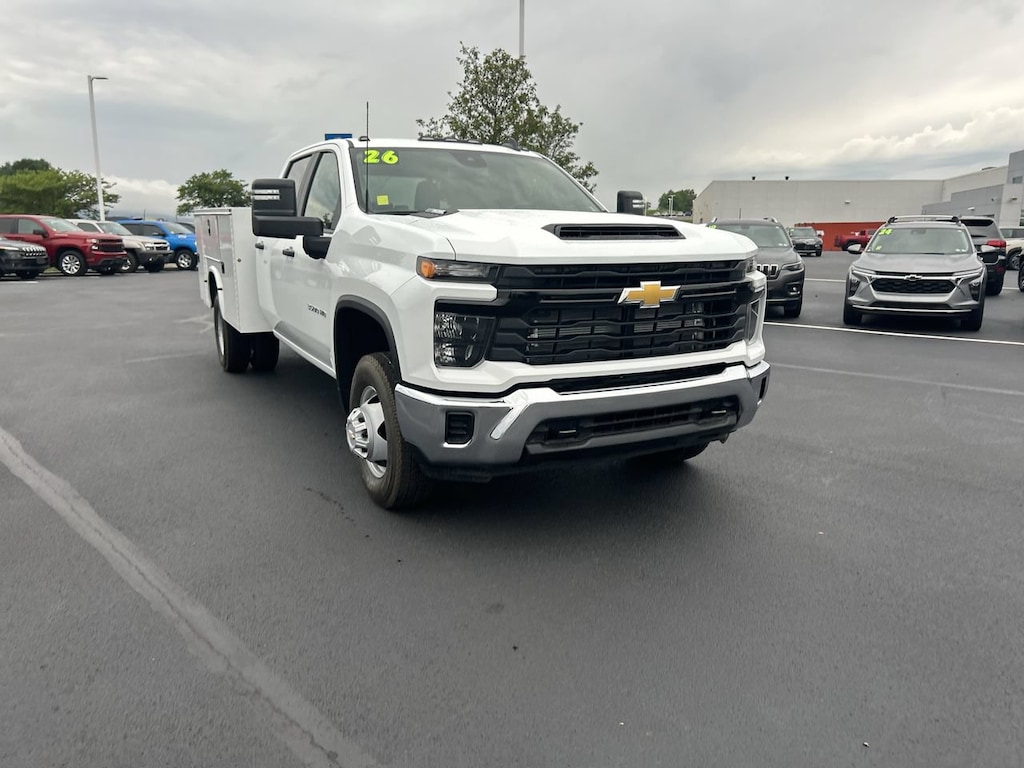 New 2026 Chevrolet Silverado 3500 HD Chassis Work Truck Truck Crew Cab