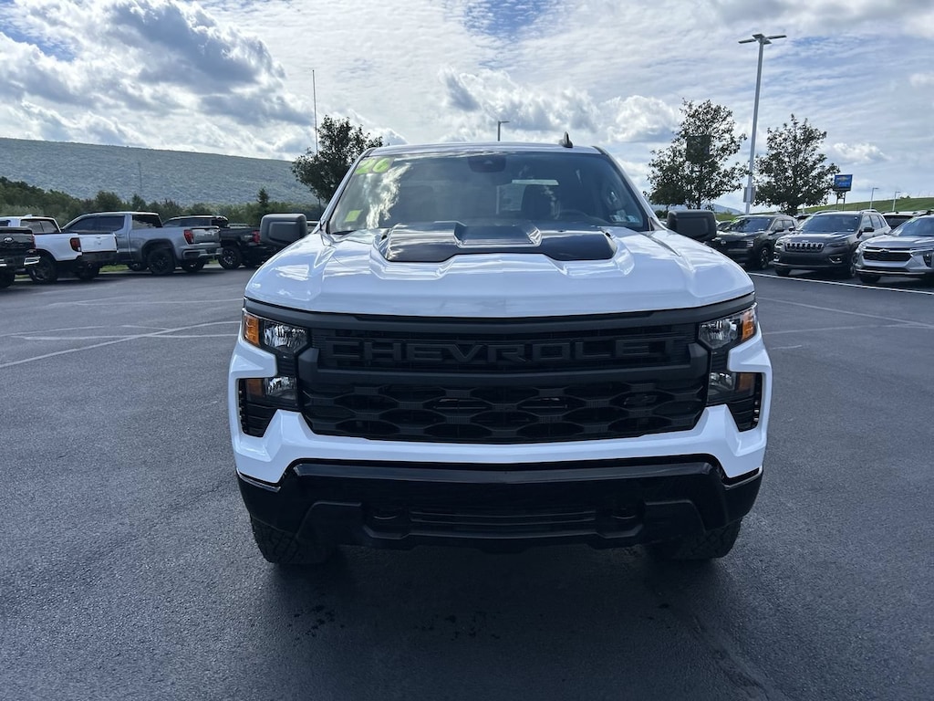 New 2026 Chevrolet Silverado 1500 Custom Trail Boss Truck Crew Cab