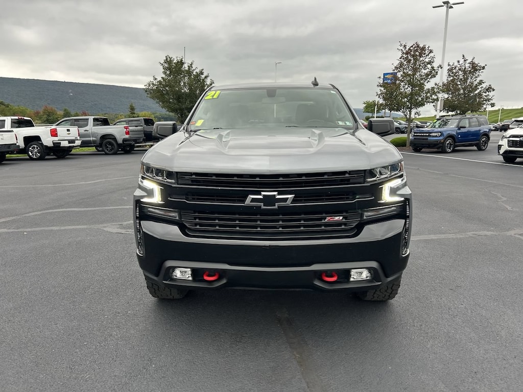 Used 2021 Chevrolet Silverado 1500 LT Trail Boss Truck Crew Cab