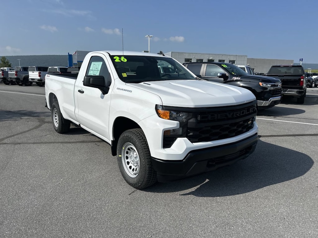 New 2026 Chevrolet Silverado 1500 Work Truck Truck Regular Cab
