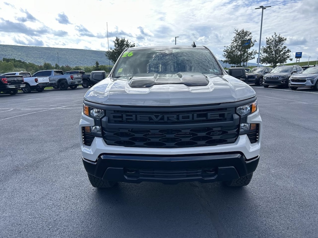 New 2026 Chevrolet Silverado 1500 Custom Trail Boss Truck Crew Cab