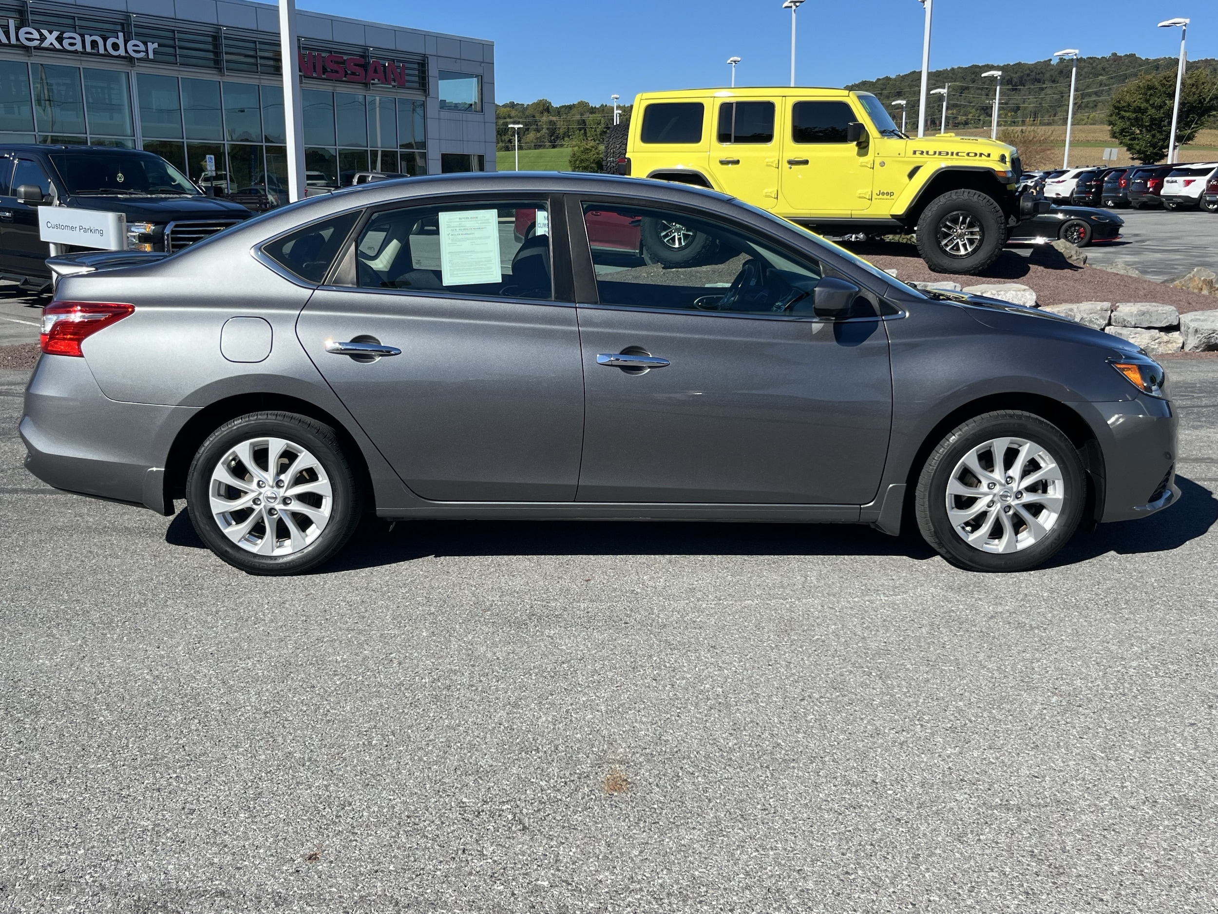 Used 2017 Nissan Sentra SV with VIN 3N1AB7AP5HY270803 for sale in Montoursville, PA
