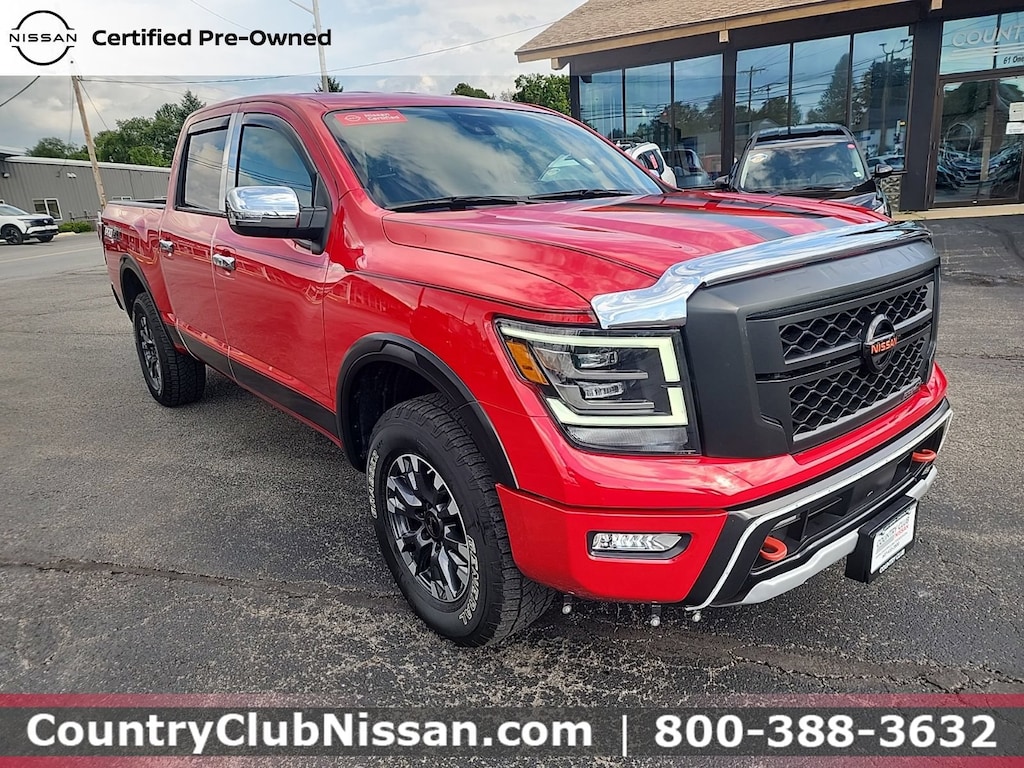 Certified 2022 Nissan Titan PRO-4X Truck Crew Cab