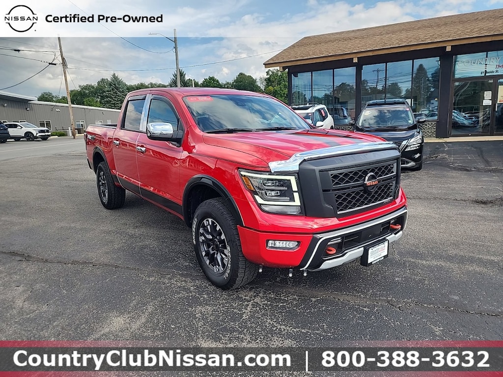 Certified 2022 Nissan Titan PRO-4X Truck Crew Cab
