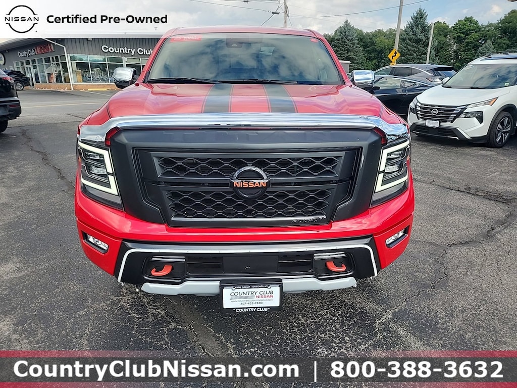 Certified 2022 Nissan Titan PRO-4X Truck Crew Cab