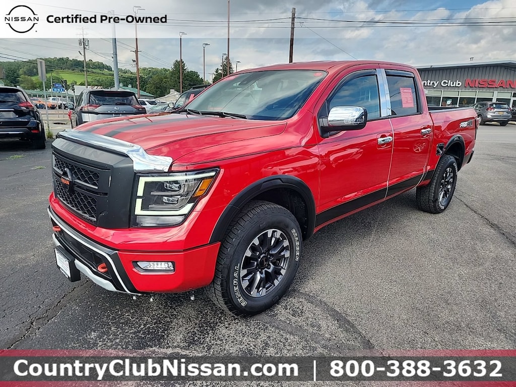 Certified 2022 Nissan Titan PRO-4X Truck Crew Cab