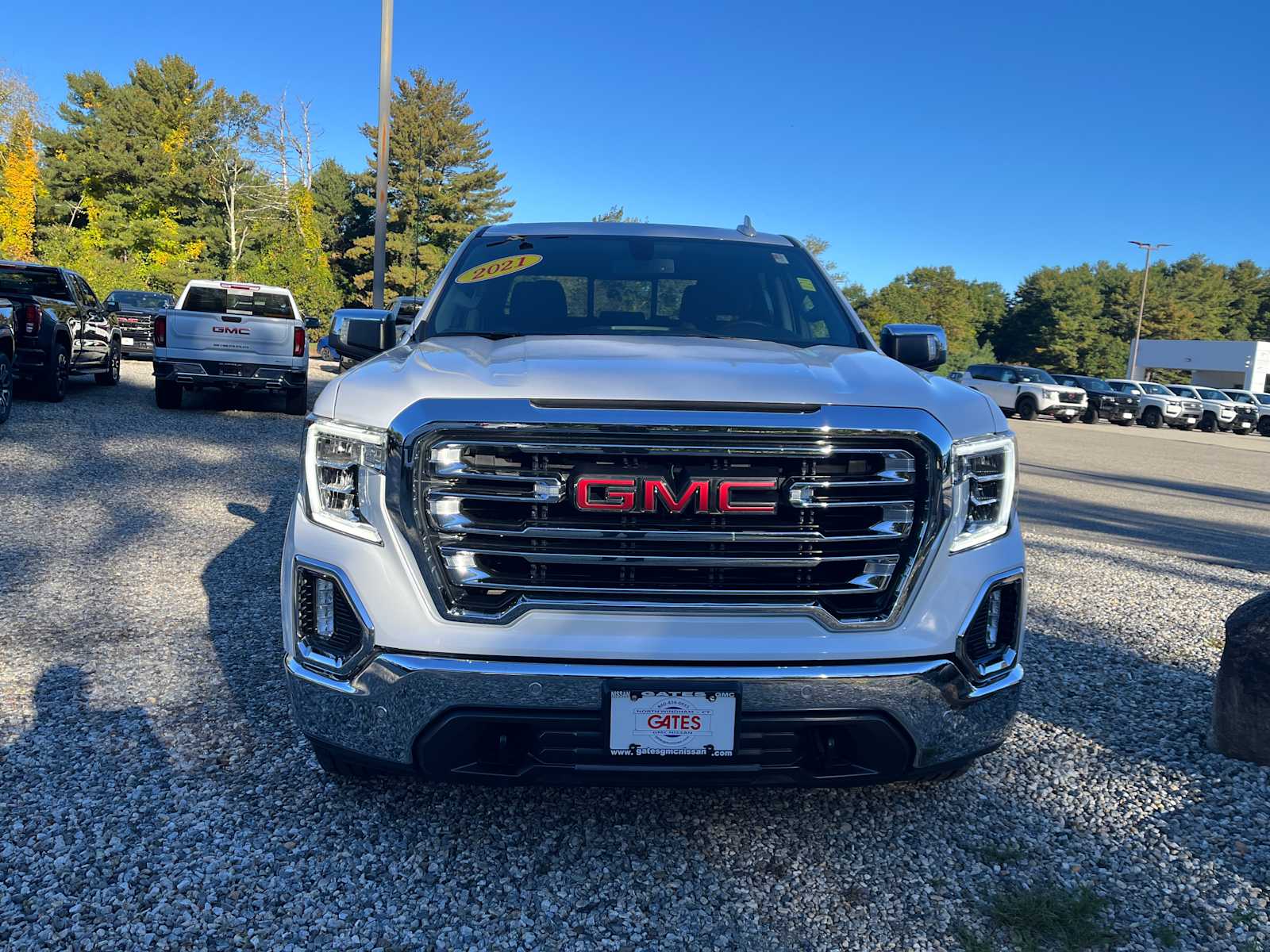 Certified 2021 GMC Sierra 1500 SLT 4WD Crew Cab 147 Truck