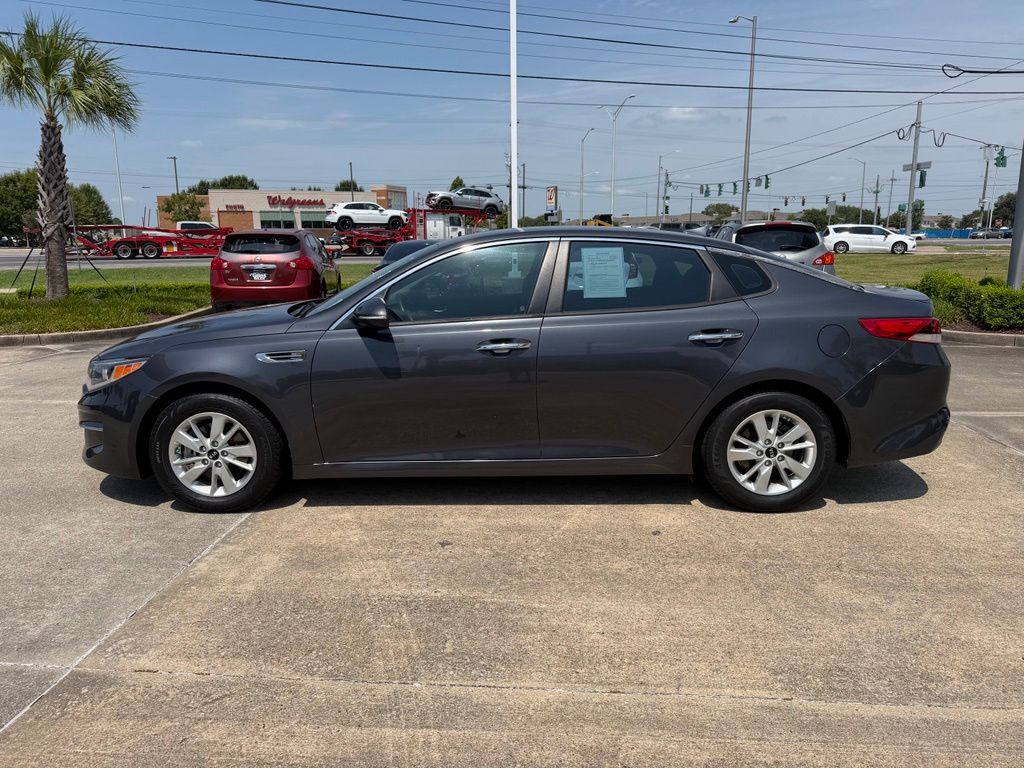 Used 2017 Kia Optima LX with VIN KNAGT4L38H5161372 for sale in Lafayette, LA