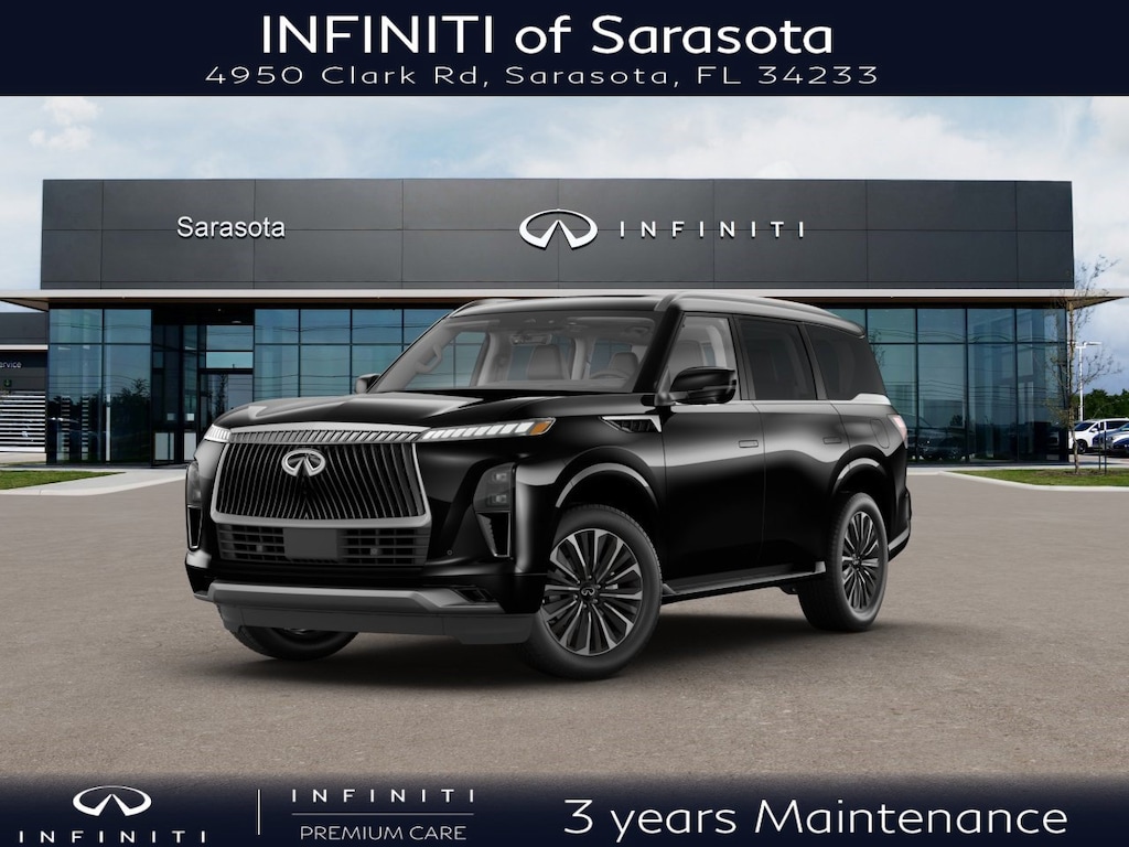 New 2027 INFINITI QX80 LUXE SUV
