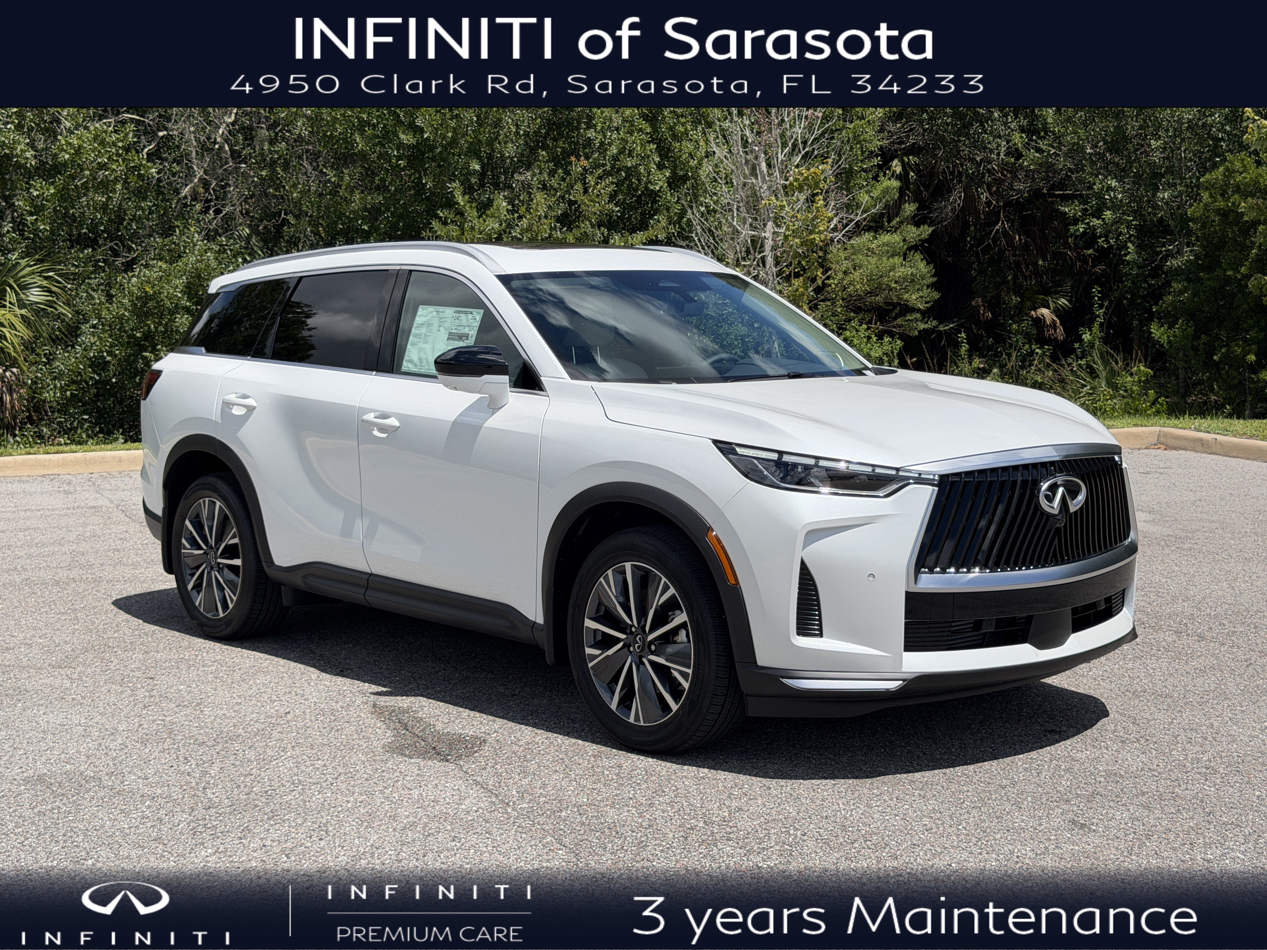 New 2027 INFINITI QX60 LUXE SUV