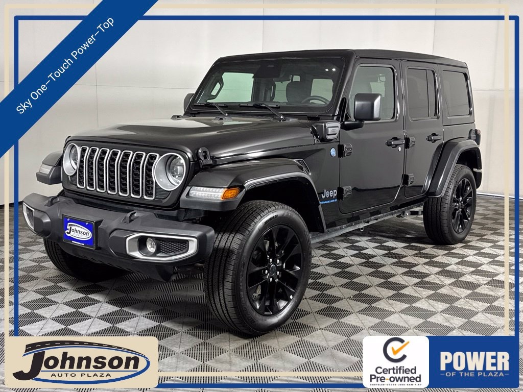 Certified 2025 Jeep Wrangler Sahara 4xe SUV