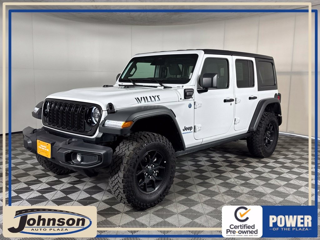 Certified 2025 Jeep Wrangler 4xe Sport SUV