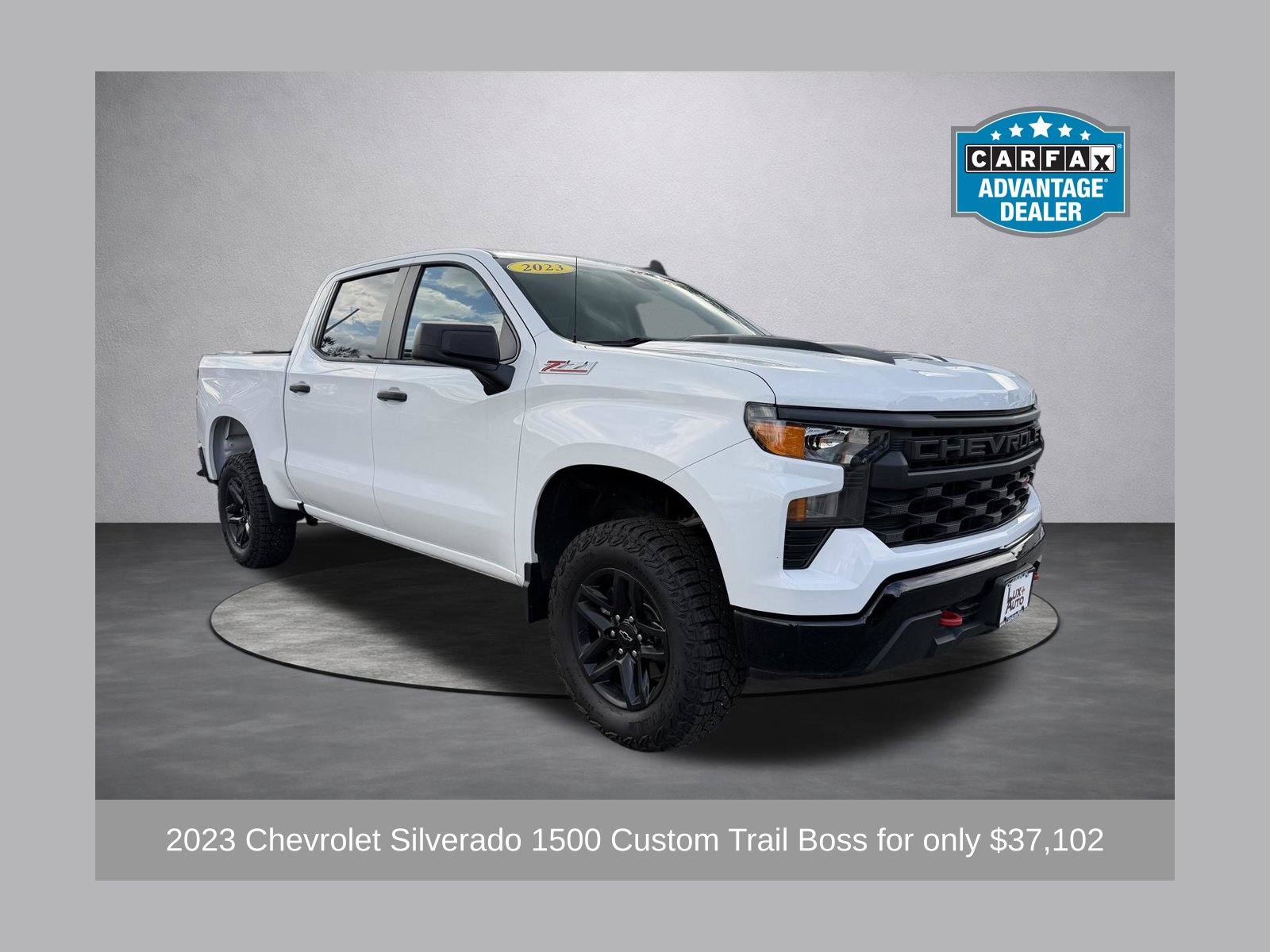 Used 2023 Chevrolet Silverado 1500 Custom Trail Boss Truck