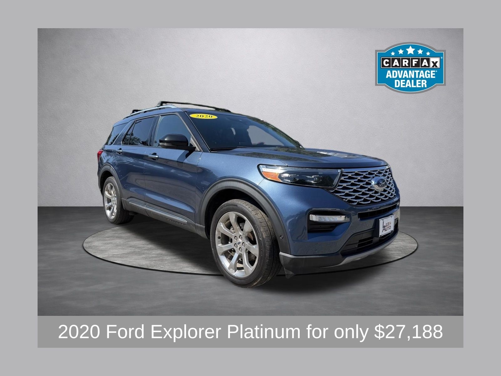 2020 Ford Explorer Platinum
