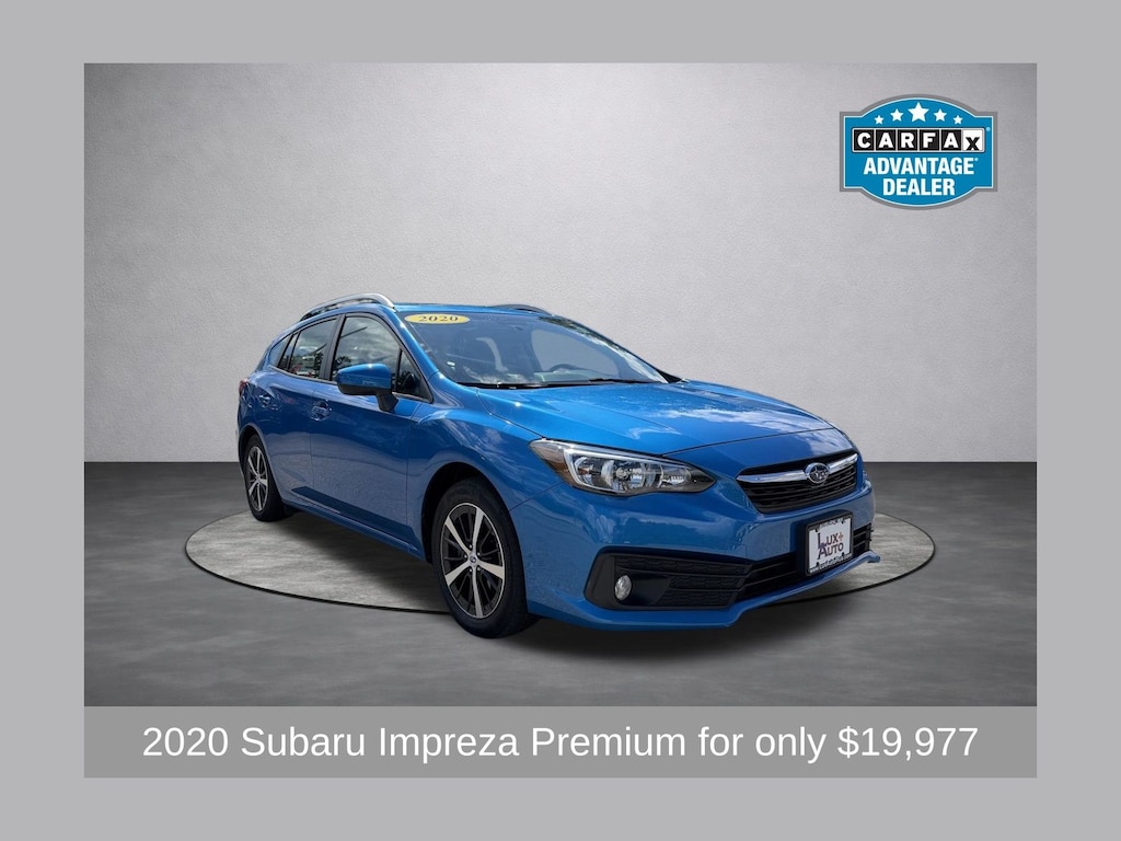 Used 2020 Subaru Impreza Premium Hatchback