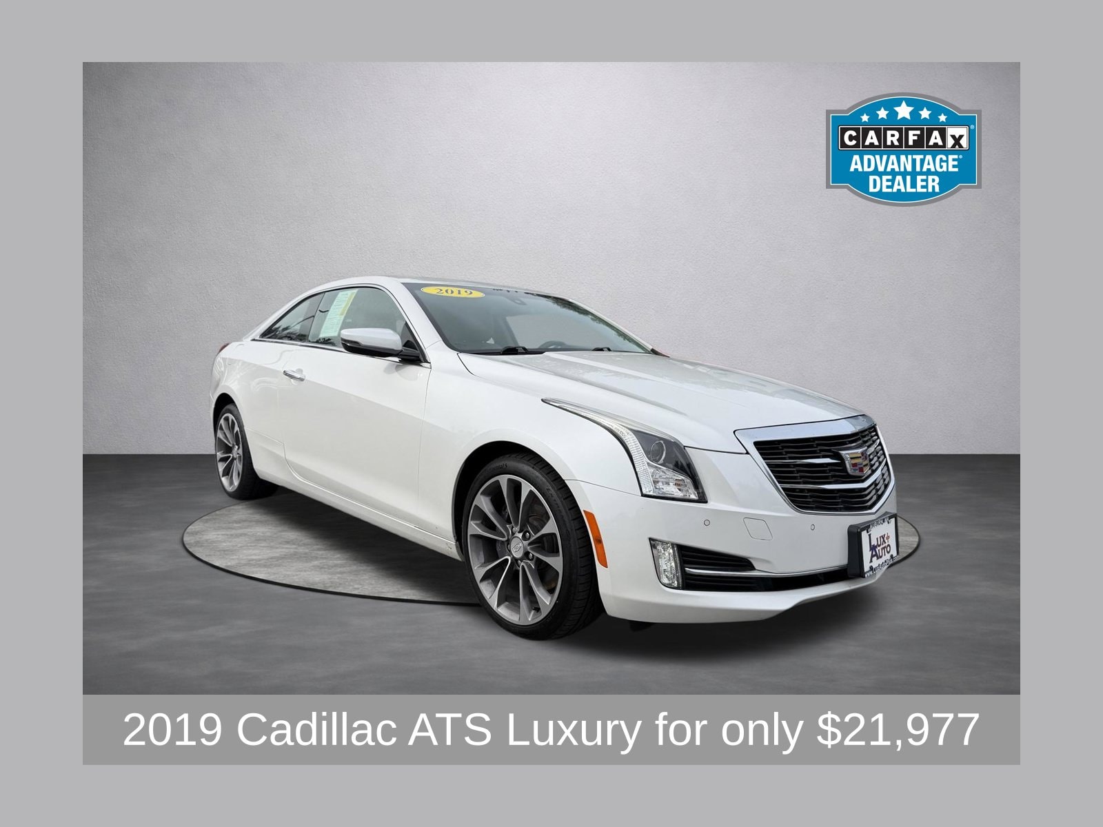 2019 Cadillac ATS Coupe Luxury